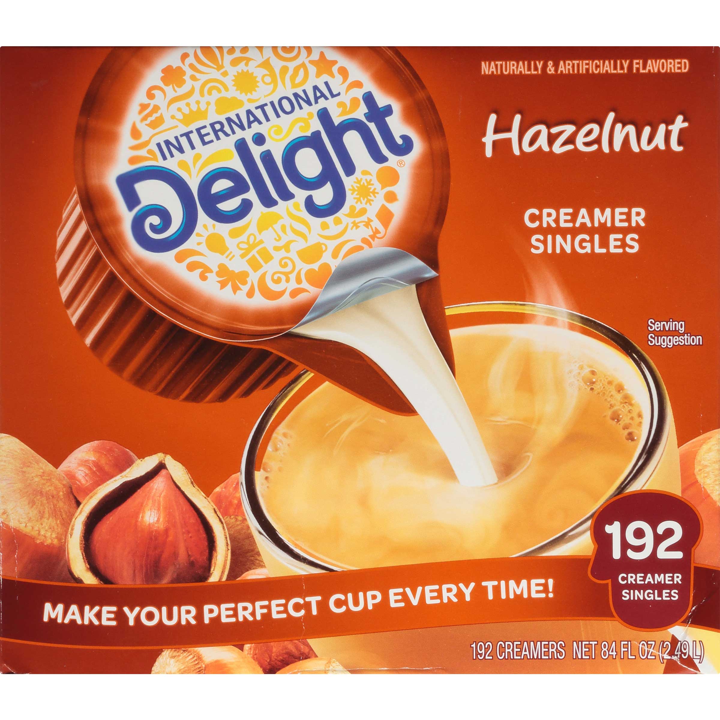 Delight ꧁ International Delight Id Aseptic Pc Hazelnut - 0.44 Fluid Ounce
