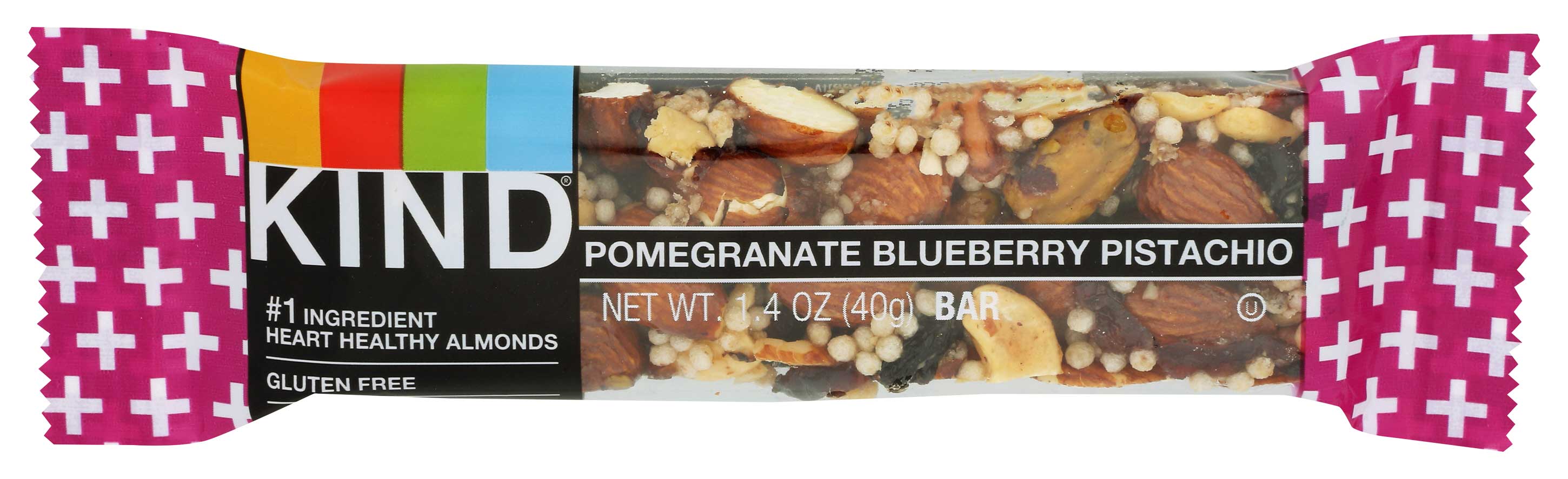 Kind Pomegranate Blueberry Pistachio Bar, 1.4 Ounce -- 12 per case.