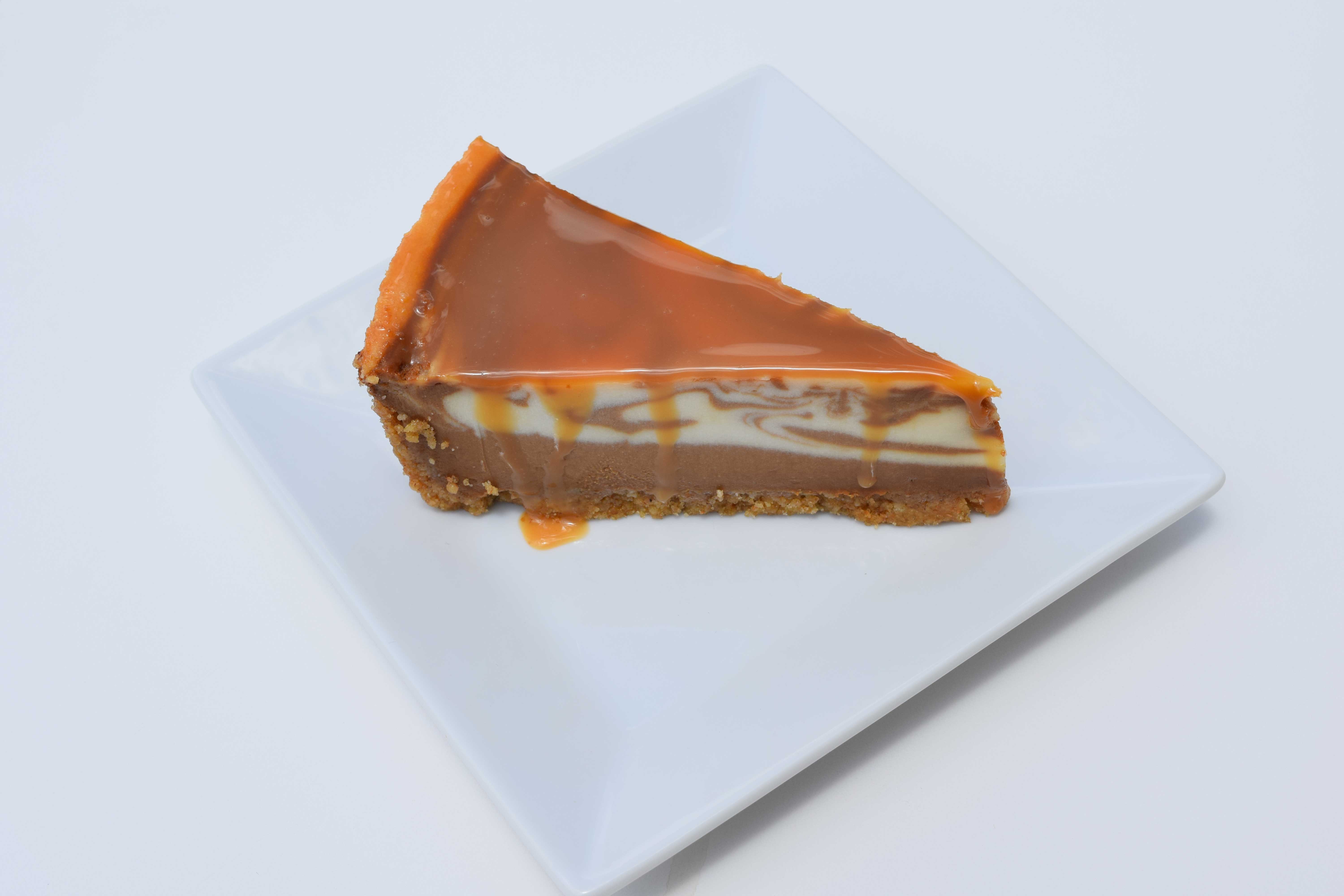 Mike's Pies Sea Salt Caramel 10 Cut Cheesecake -- 2 Per Case