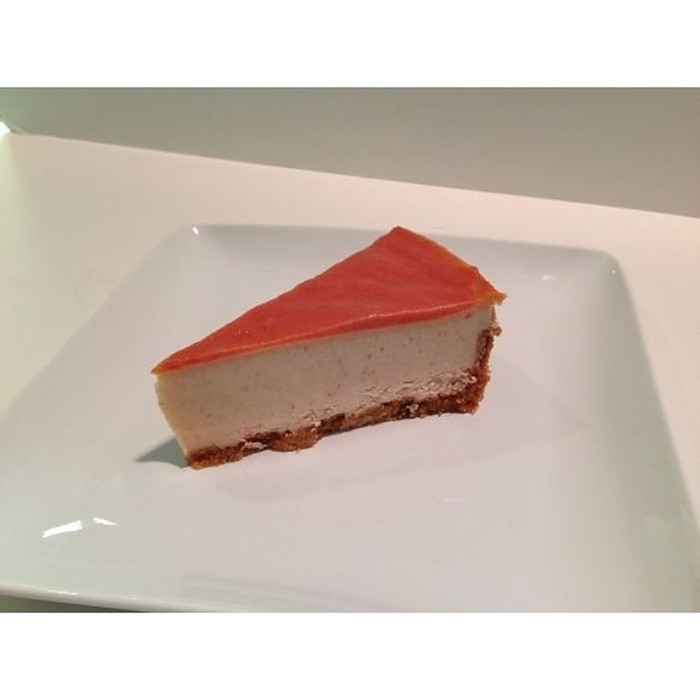 Mike's Pies 10 Slices Guava Mango Cheesecake, 10 Inch -- 2 Per Case