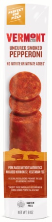 Vermont Smoke & Cure Smoked Uncured Pepperoni, 6 Ounce -- 12 Per Case