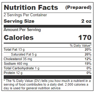 Vermont Smoke & Cure Uncured Summer Sausage, 6 Ounce -- 12 Per Case