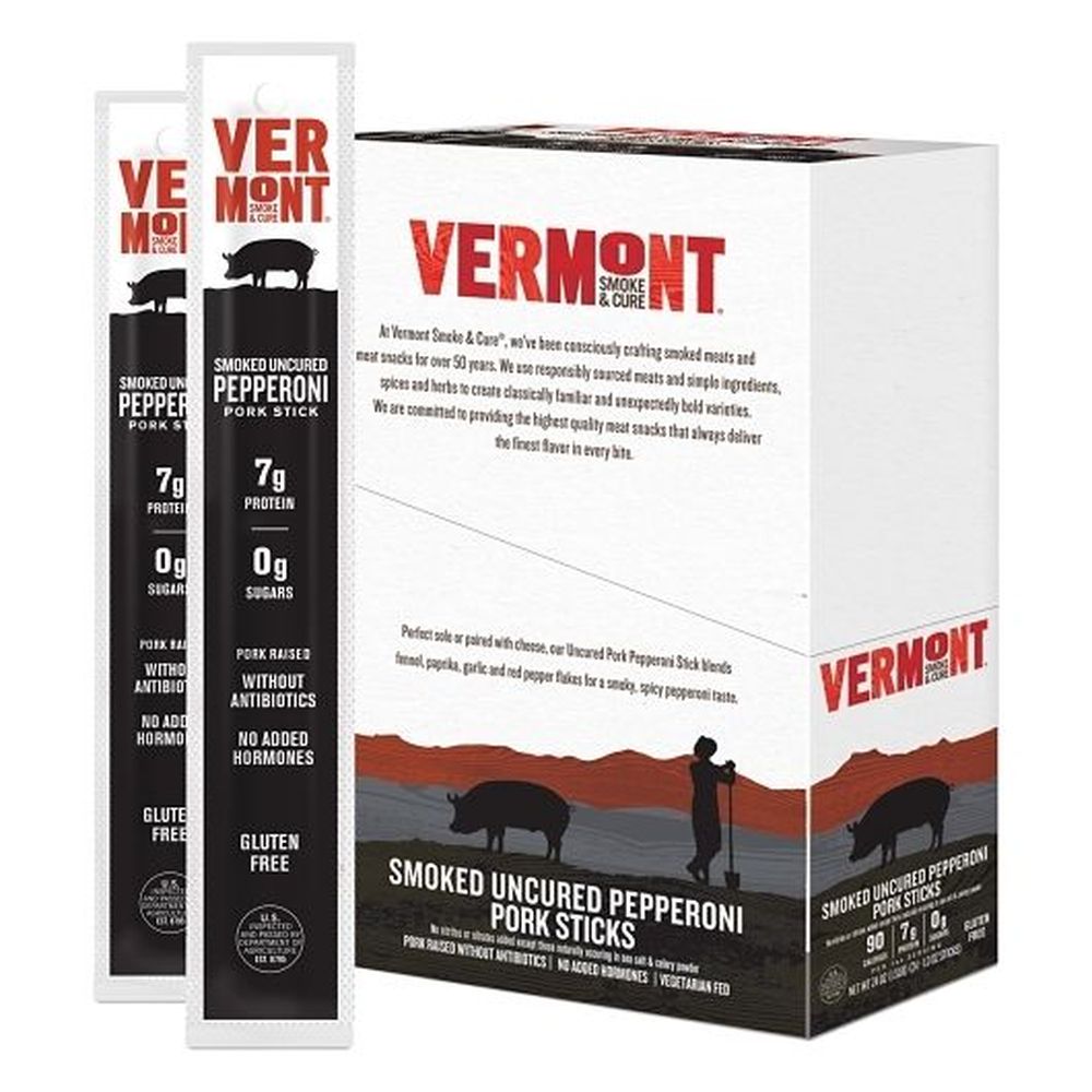 Vermont Smoke and Cure Sticks Turkey Uncured Pepperoni (24x1 OZ)