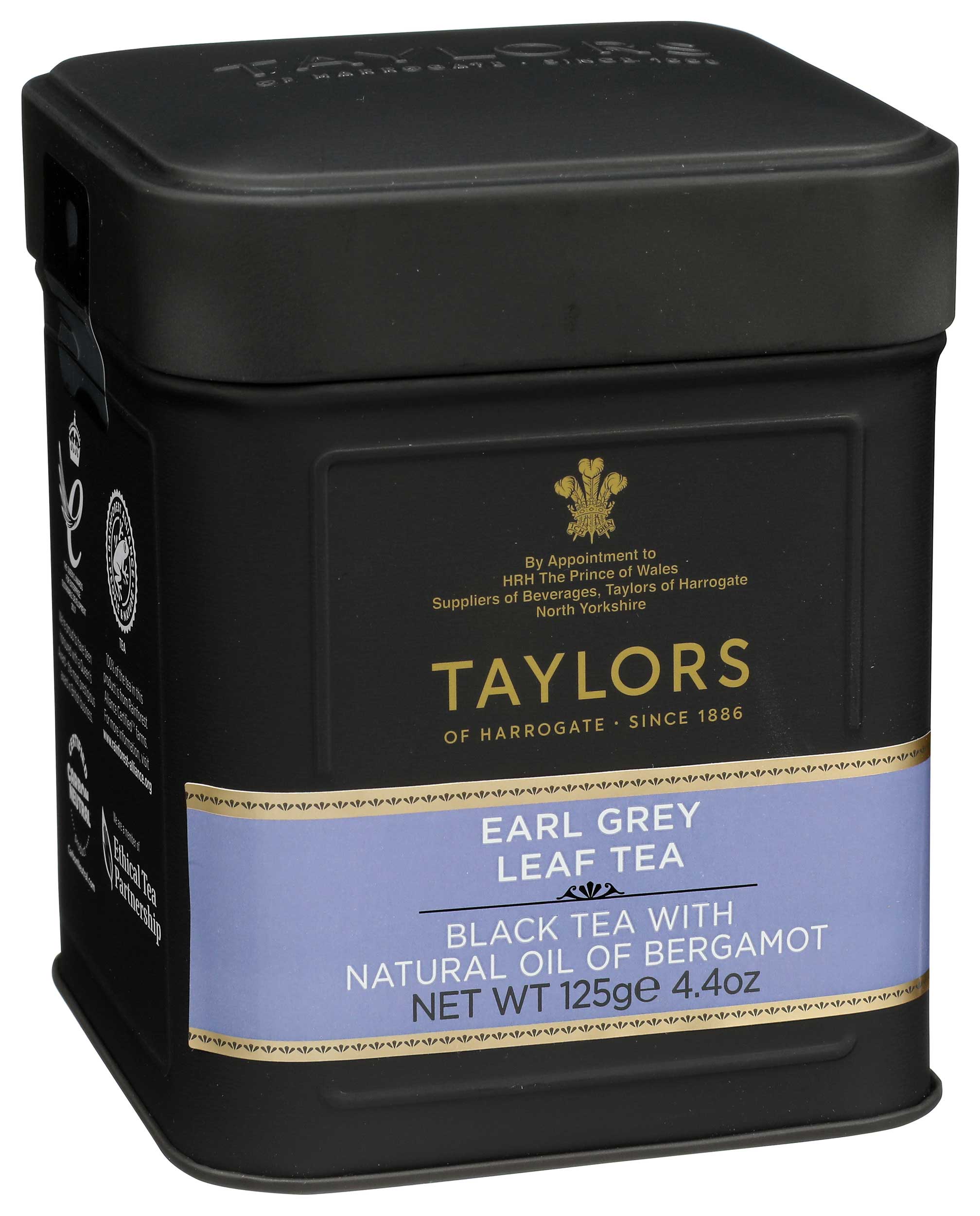 Taylors Of Harrogate Earl Grey Leaf Tea, 4.4 Ounce -- 6 Per Case