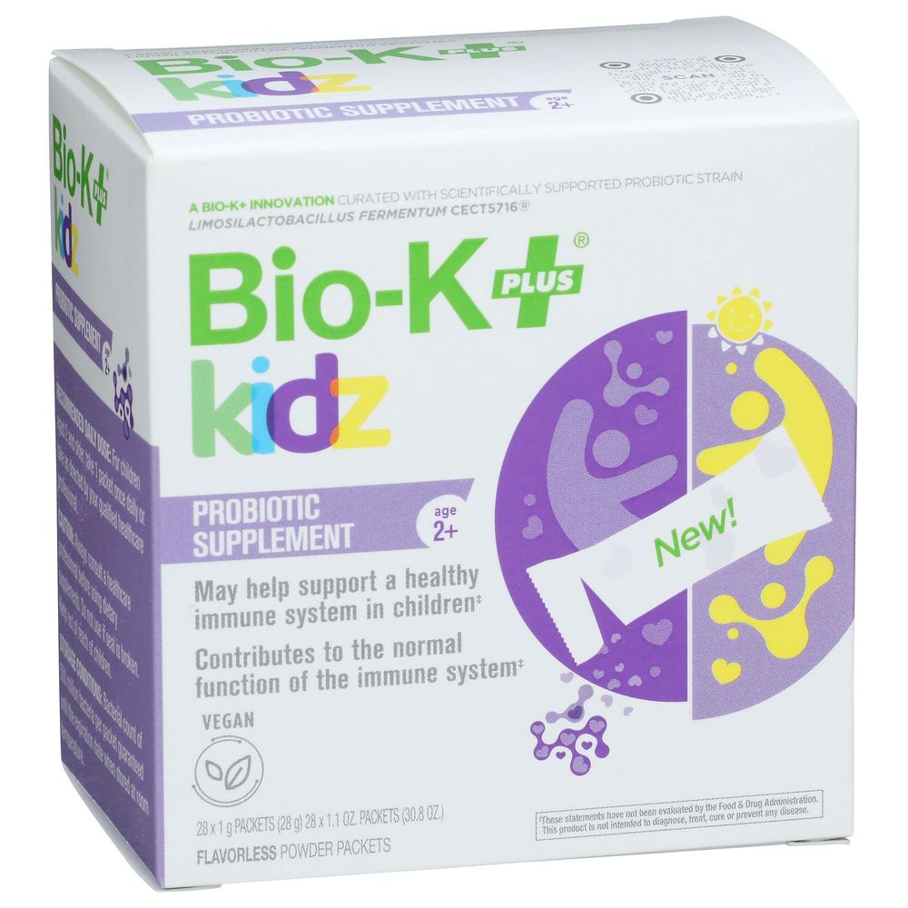 Bio-k Plus Kidz Probiotic Powder Stick, 28 Count