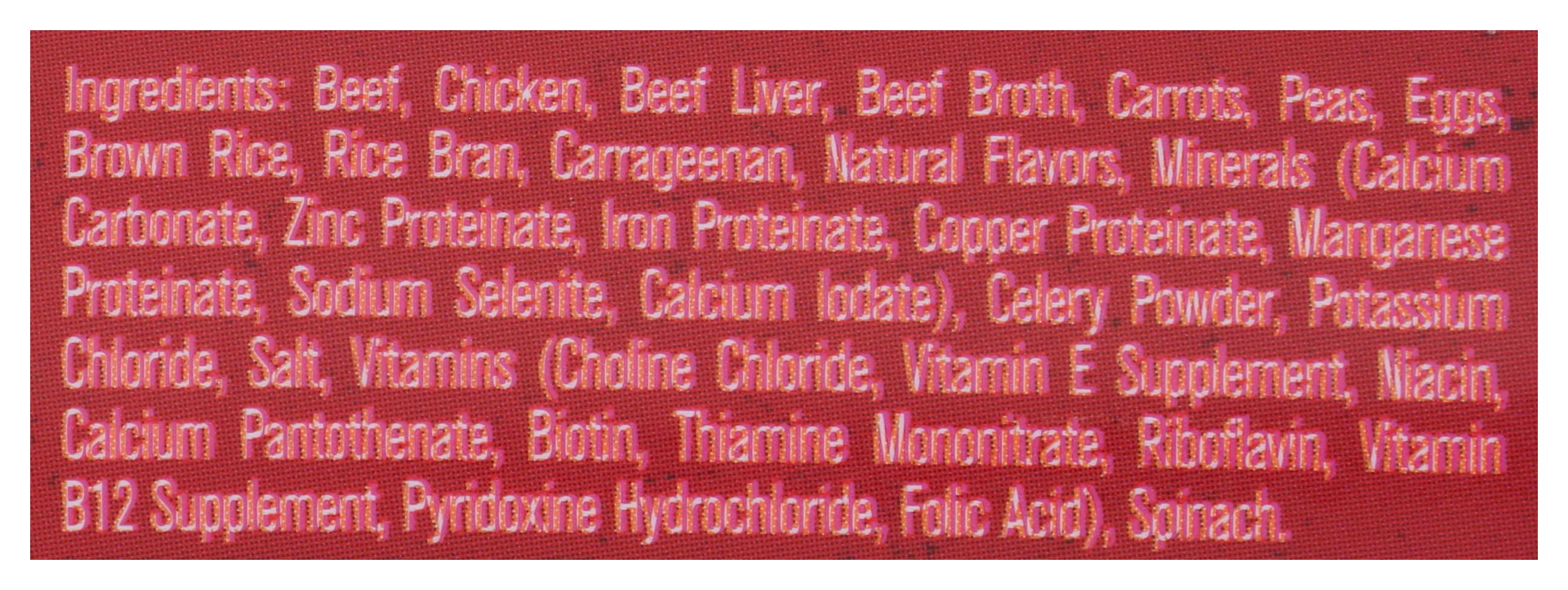 Freshpet Nature's Fresh® Beef Recipe with Garden Vegetables & Grains Freshpet Nature's Fresh® Beef Recipe with Garden Vegetables & Grains