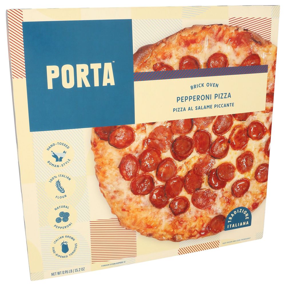 Porta 12 Inch Pepperoni Pizza, 15.2 Ounce -- 10 Per Case