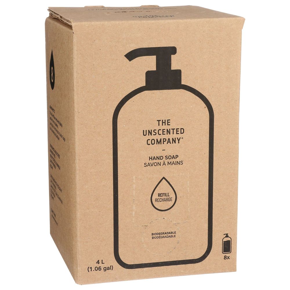 Unscented Company Unscented Liquid Hand Soap Refill, 1.06 Gallon