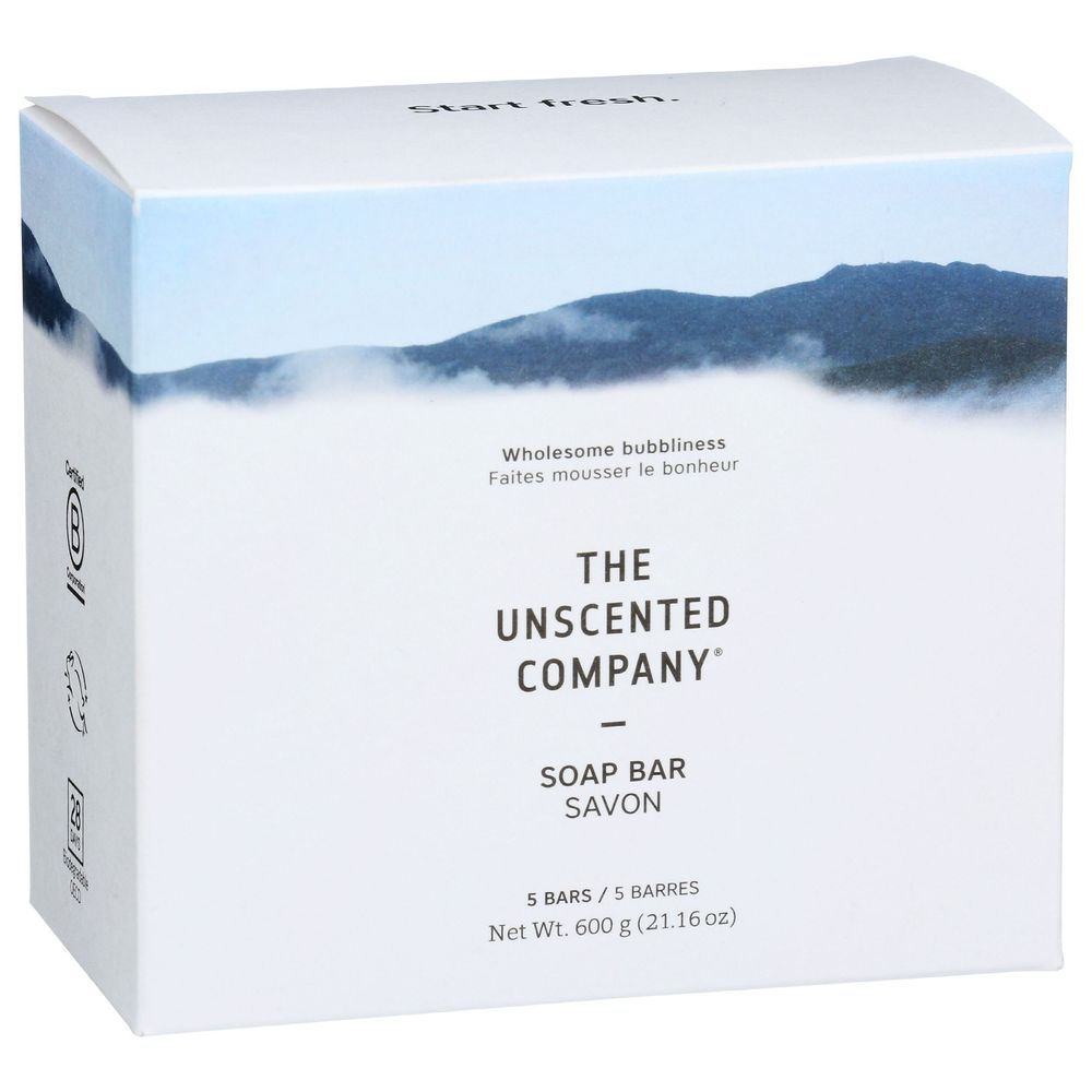 Unscented Company Unscented Soap Bar, 21.16 Ounce
