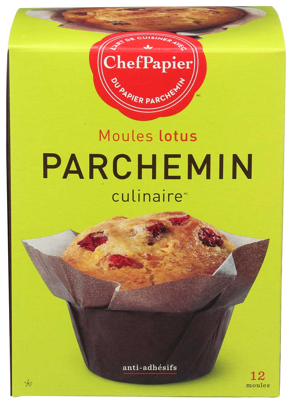Paper Chef Moules Lotus Parchment Baking Cup Case FoodServiceDirect