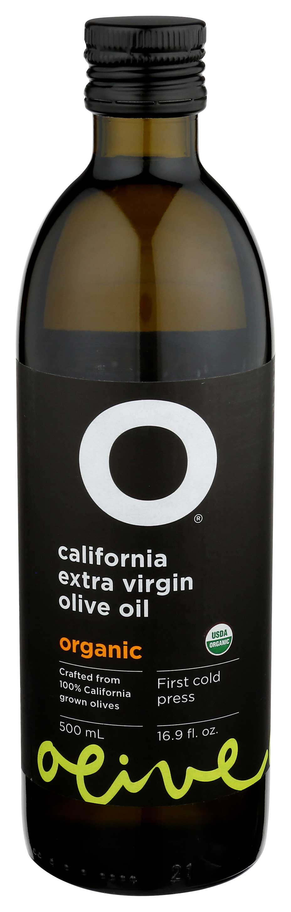 O Olive Oil & Vinegar 100 Percent Organic Extra Virgin Olive Oil, 16.9 Fluid Ounce -- 6 Per Case