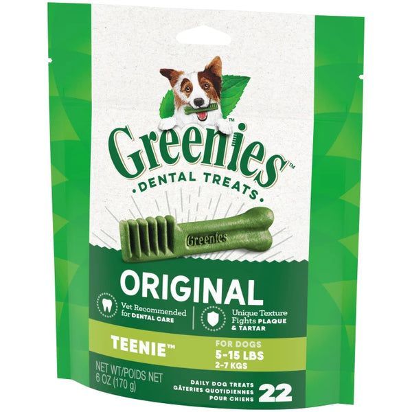 Greenies Teenie Original Dental Treats, 6 Ounce -- 6 Per Case