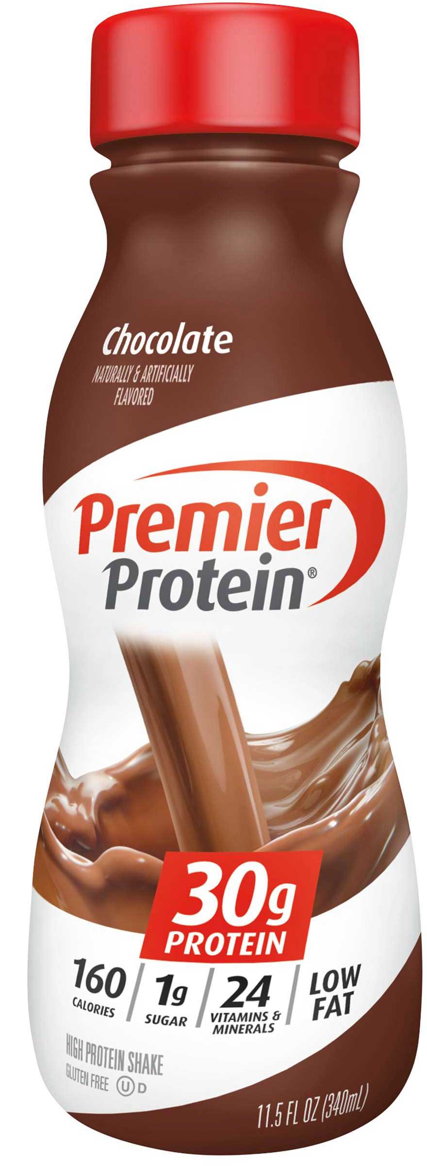 Premier Protein Chocolate Protein Shake, 11.5 Fluid Ounce -- 12 Per Case