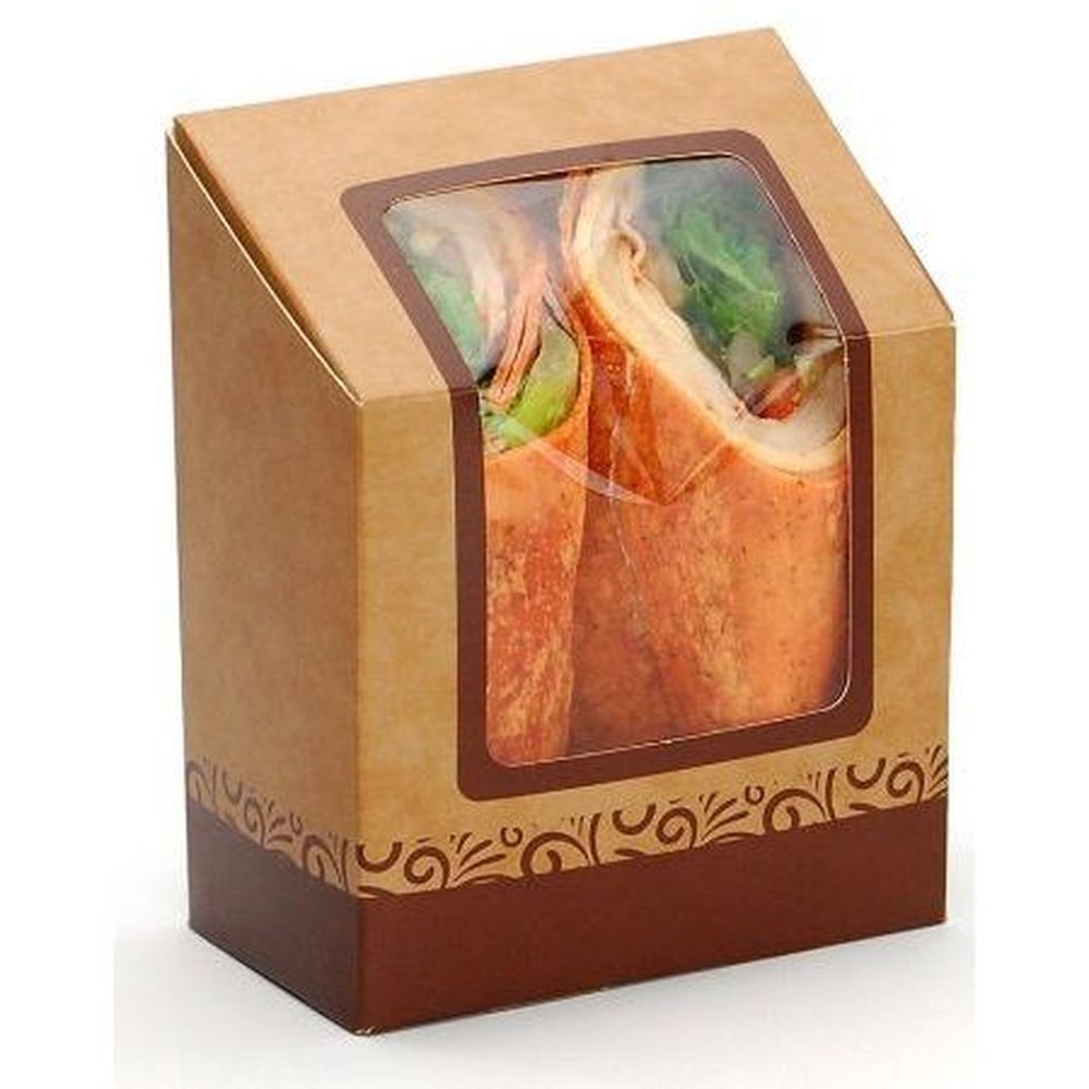 Elkay Plastics ReadyFresh Composta Wrap Pack with Window, 4.25 x 2.5 x