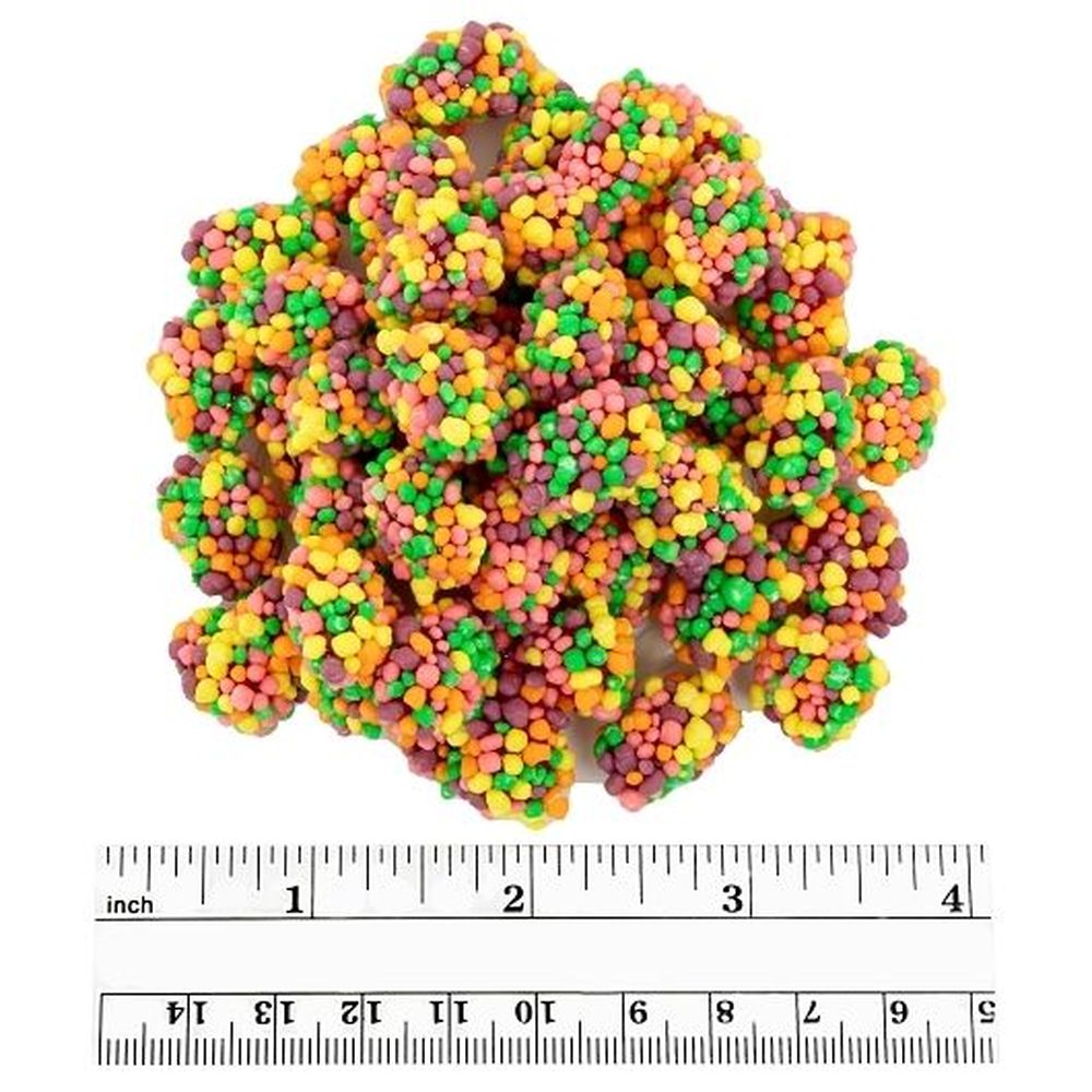 Ferrara Nerds Rainbow Gummy Clusters, 5 Pound -- 2 Per Case