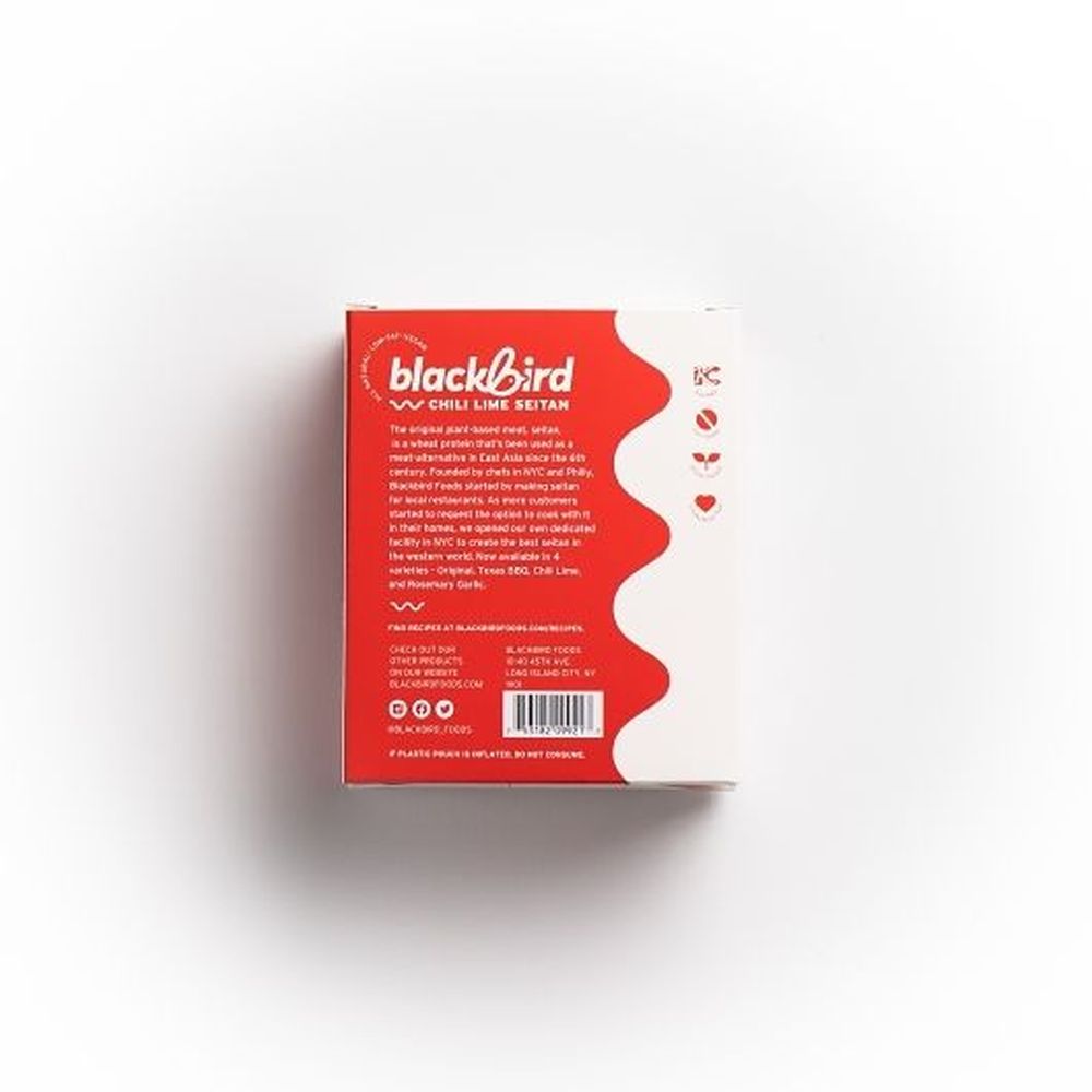 Blackbird Foods Chili Lime Seitan, 8 Ounce -- 12 Per Case
