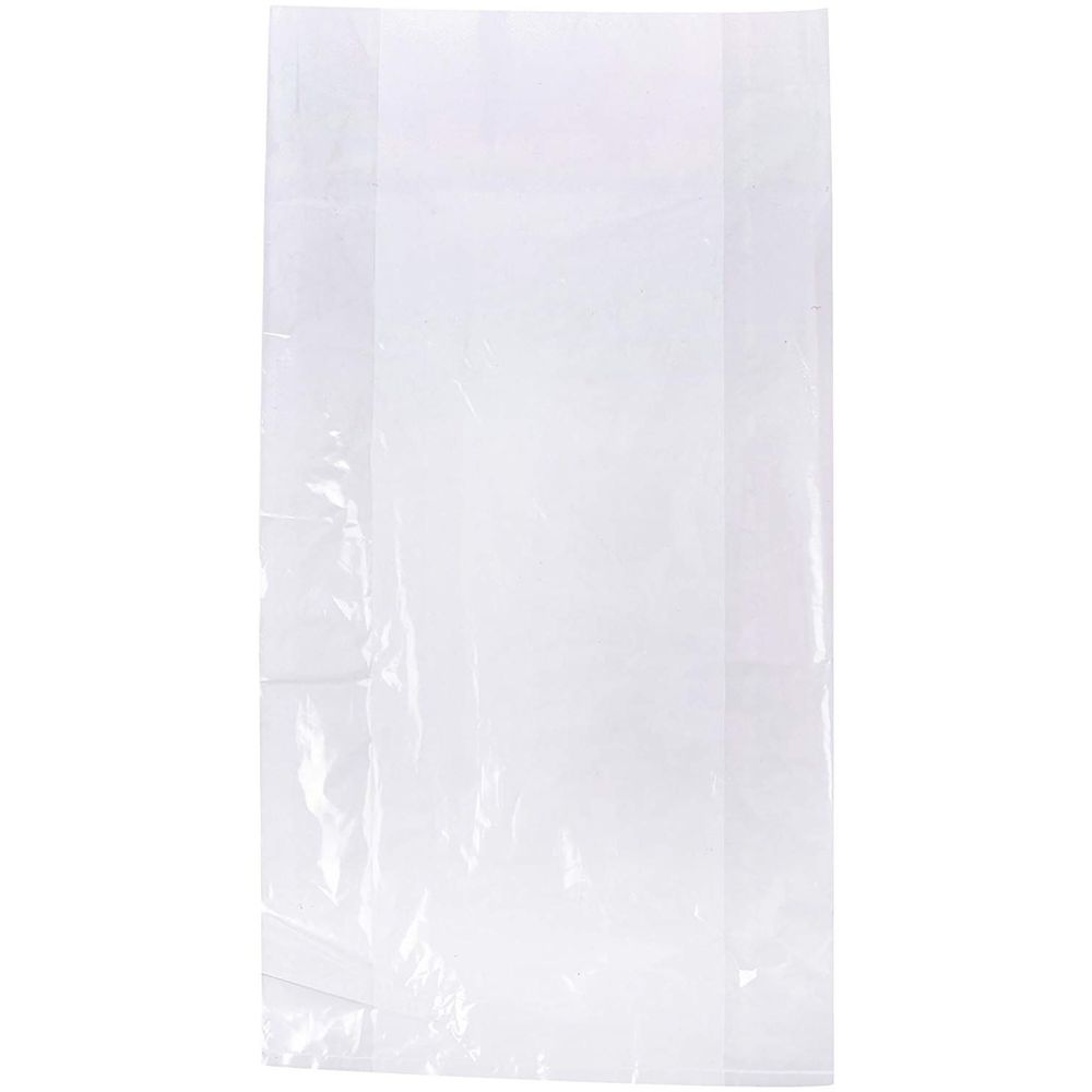 Elkay Plastics TUFR Clear 0.75 Mil Standard LLDPE Gusset Bag, 8 x 3 x
