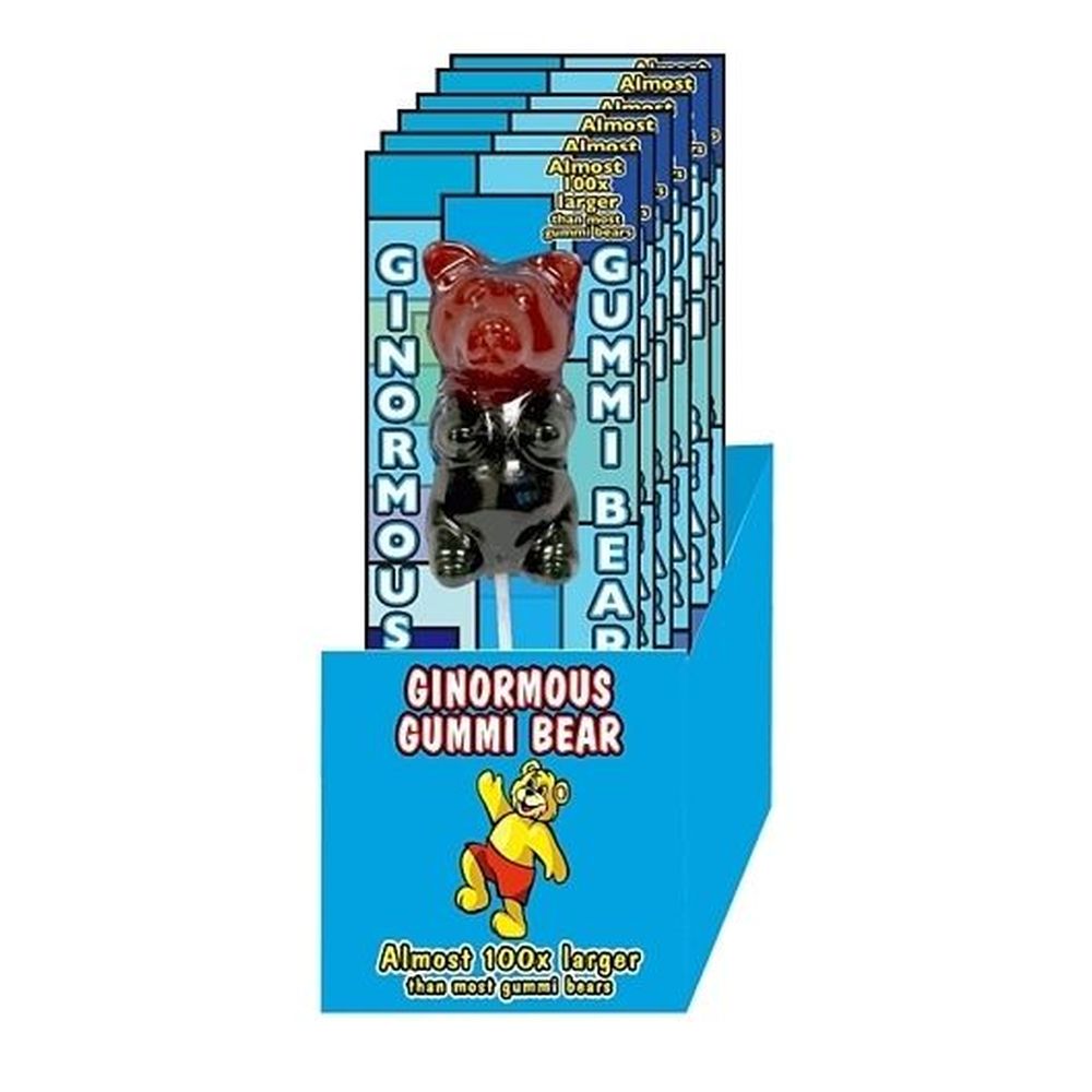Ginormous Gummi Bear, 8 Ounce -- 6 Per Case