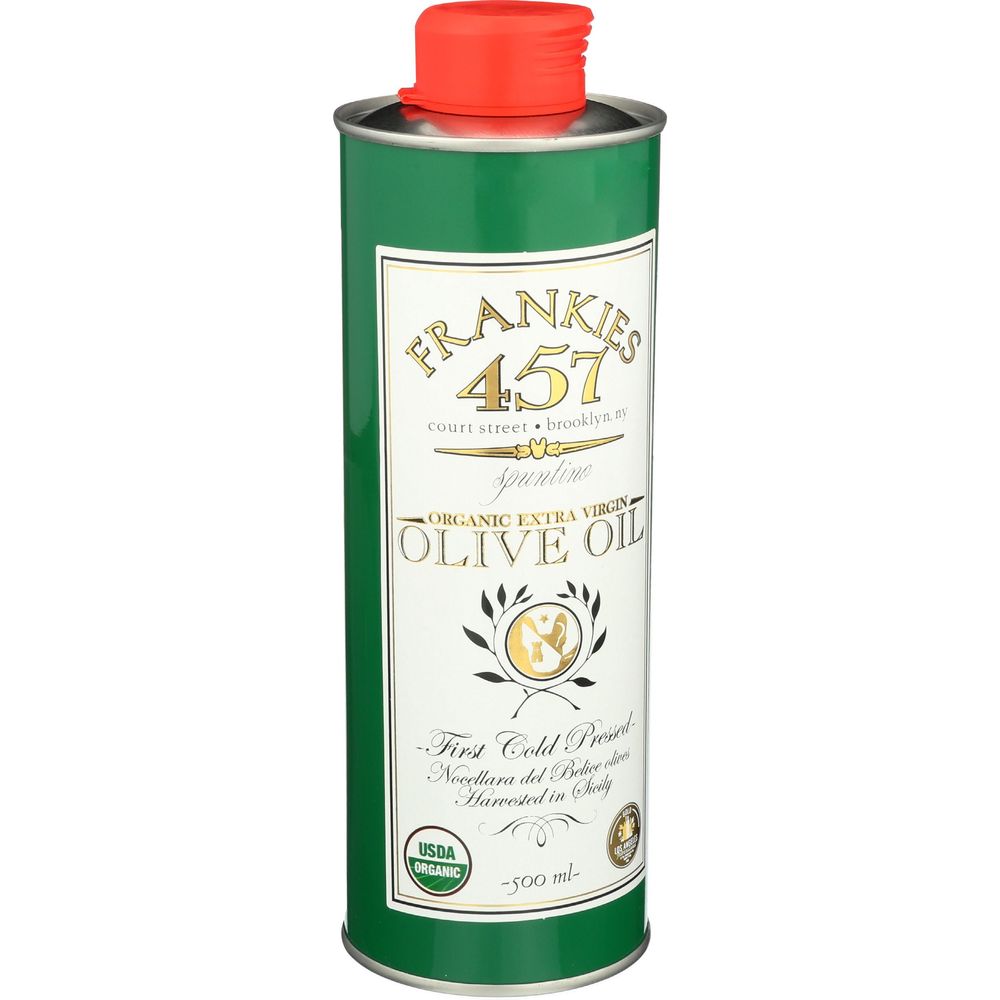 Frankies 457 Organic Extra Virgin Olive Oil, 16.9 Fluid Ounce -- 6 Per Case