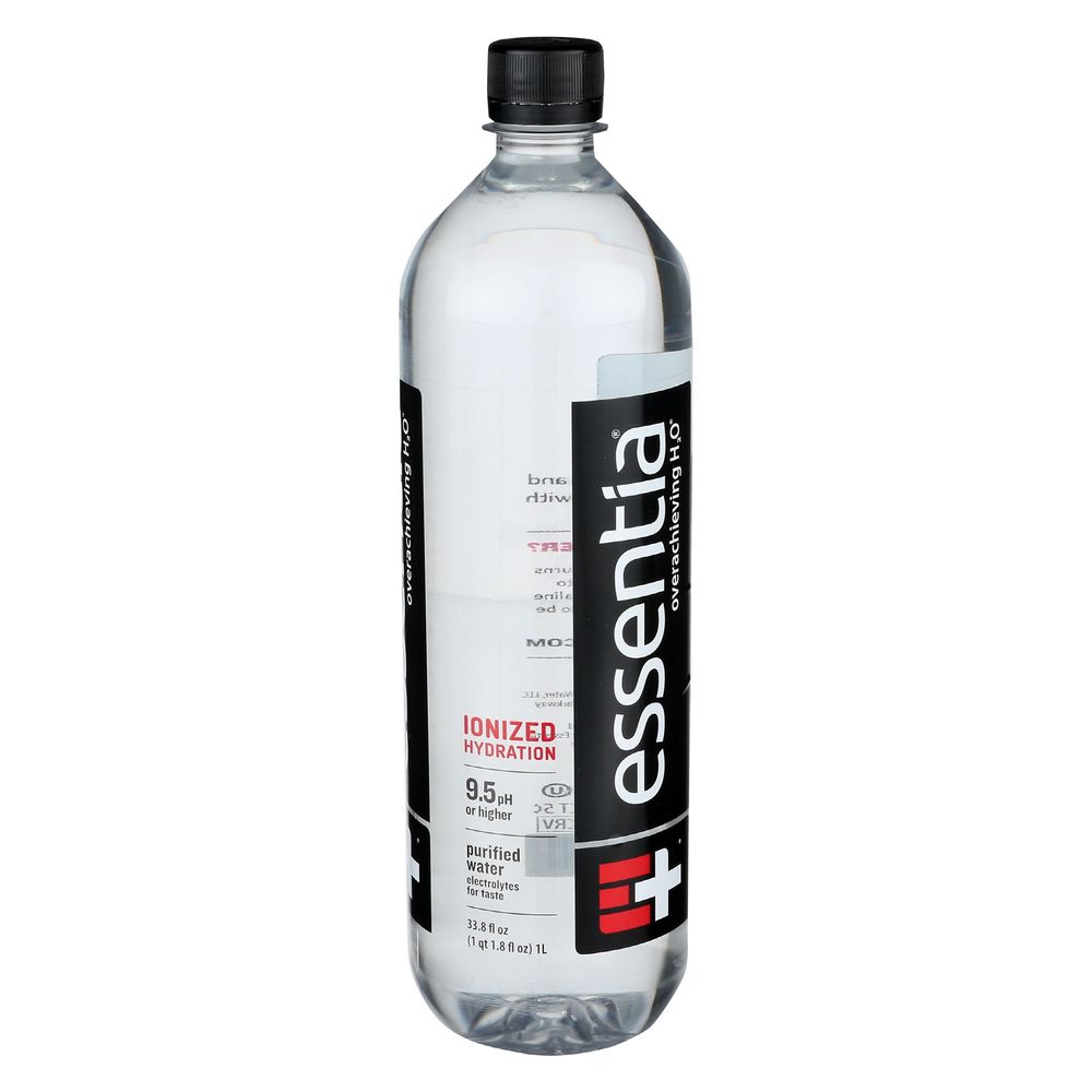 Essentia 9.5 Ph Purified Ionized Water, 1 Liter -- 12 Per Case
