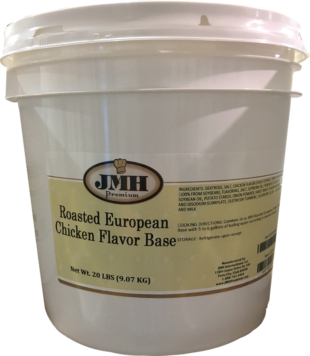 Jmh Roasted European Chicken Base, 20 Pound