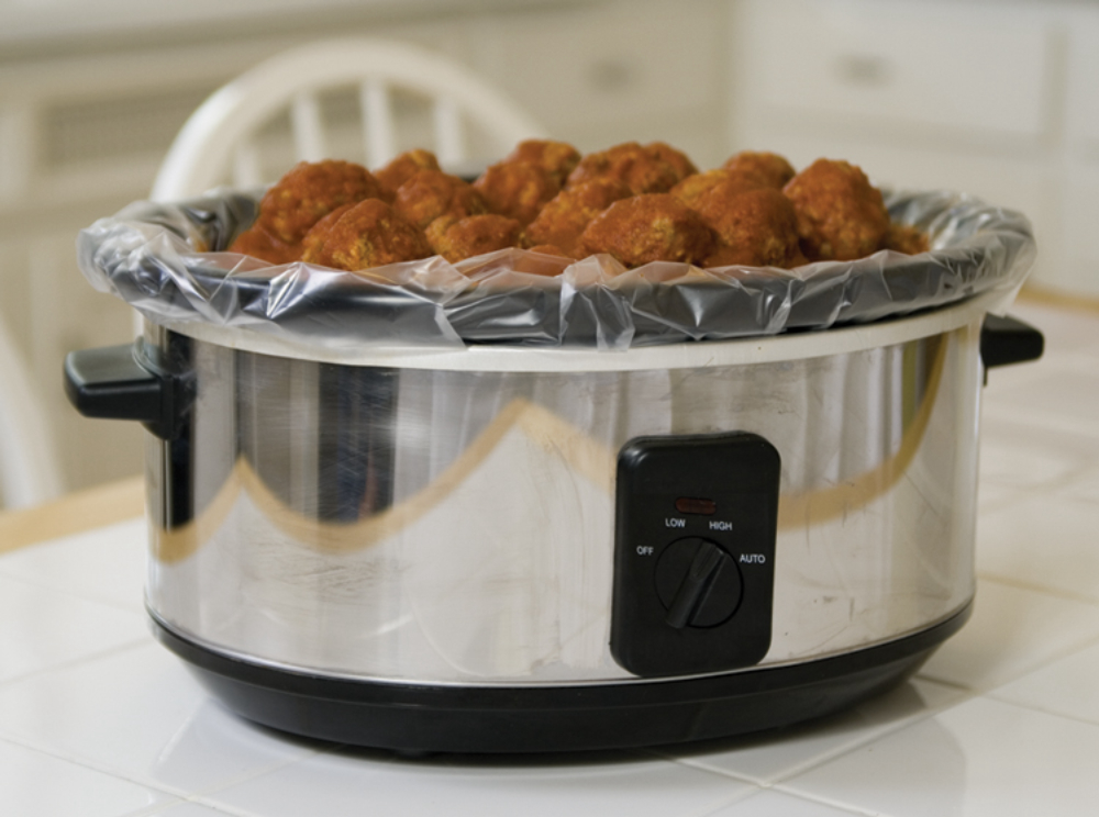 Pansaver Sure Fit Slow Cooker Liner 4 Count -- 12 Per Case