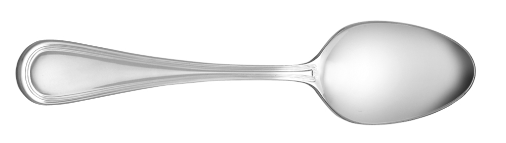 World Tableware International 18/8 Collection Geneva Stainless Steel American Teaspoon -- 12 Per Case