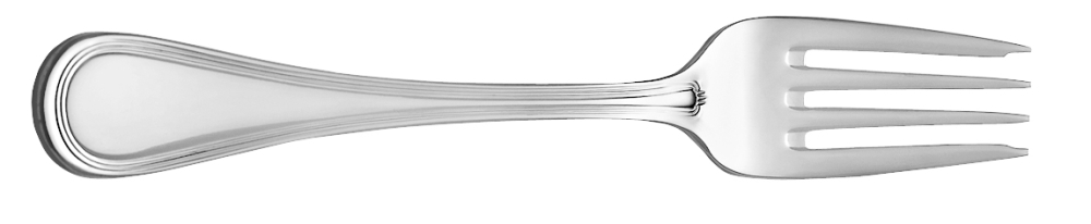 World Tableware International 18/8 Collection Geneva Stainless Steel Salad Fork -- 12 Per Case