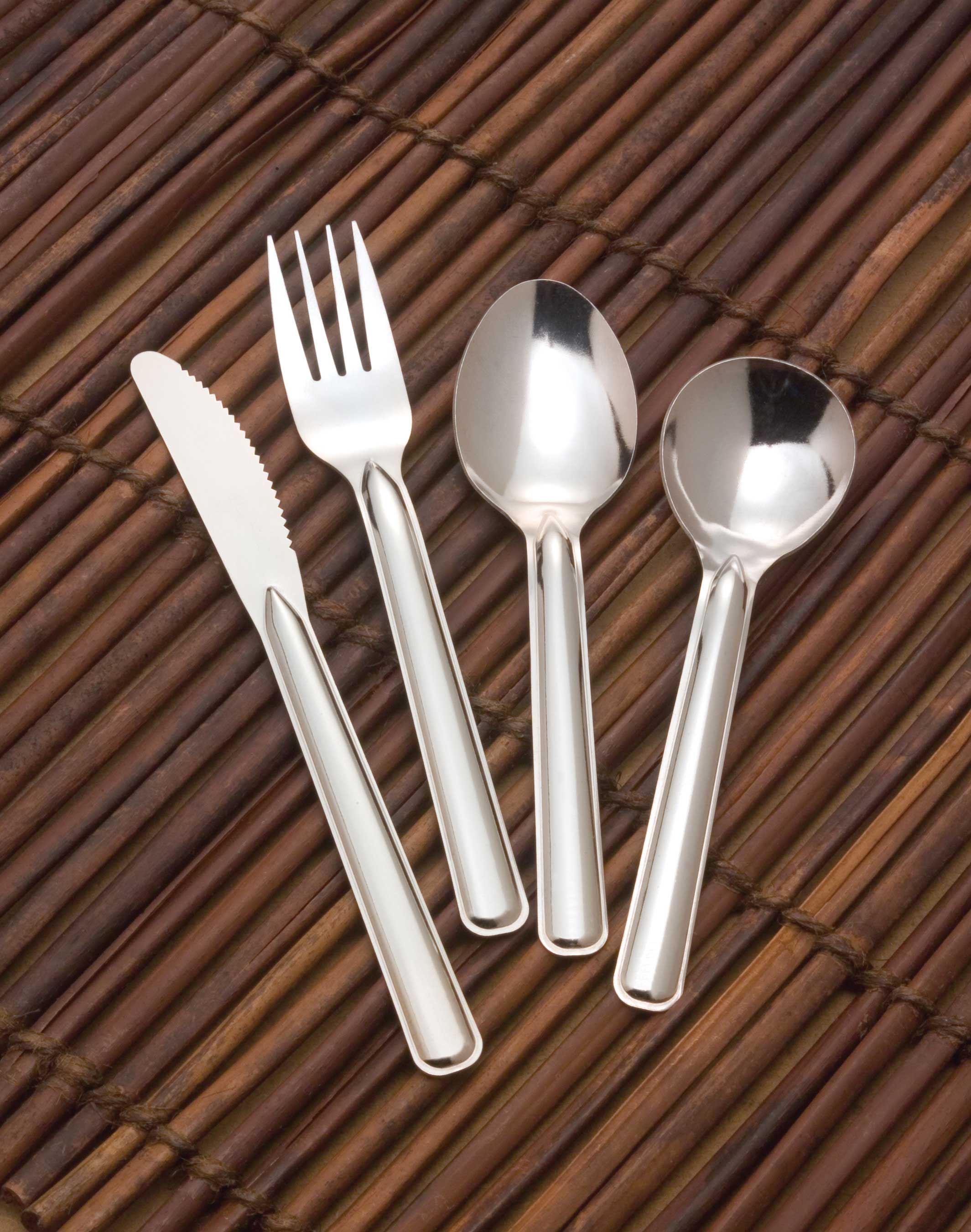 World Tableware Disposable Ecoware Stainless Steel Dinner Knife, 6 3/8 Inch -- 600 Per Case