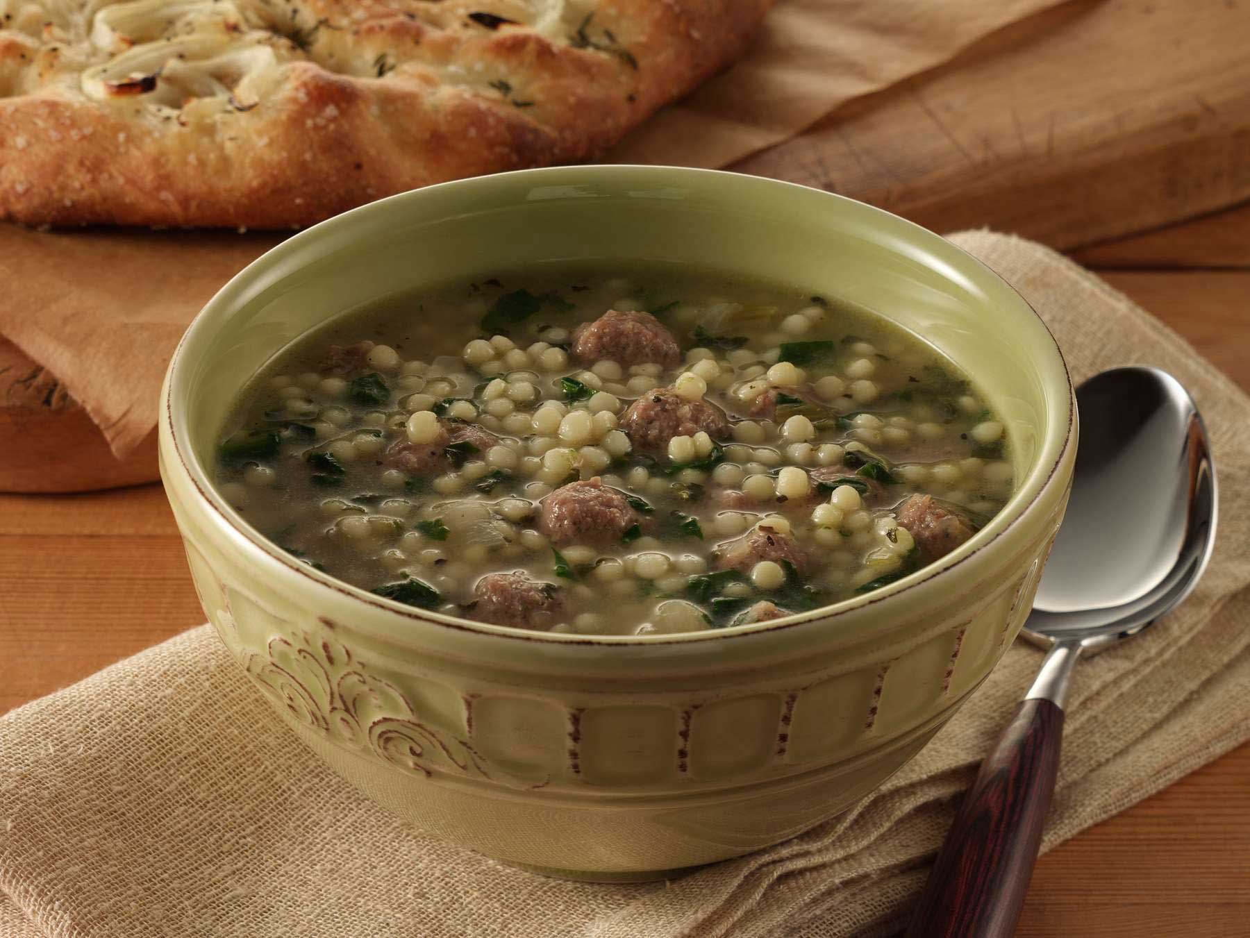 Kettle Cuisine Italian Wedding Soup With Meatballs, 4 Pound -- 4 Per Case