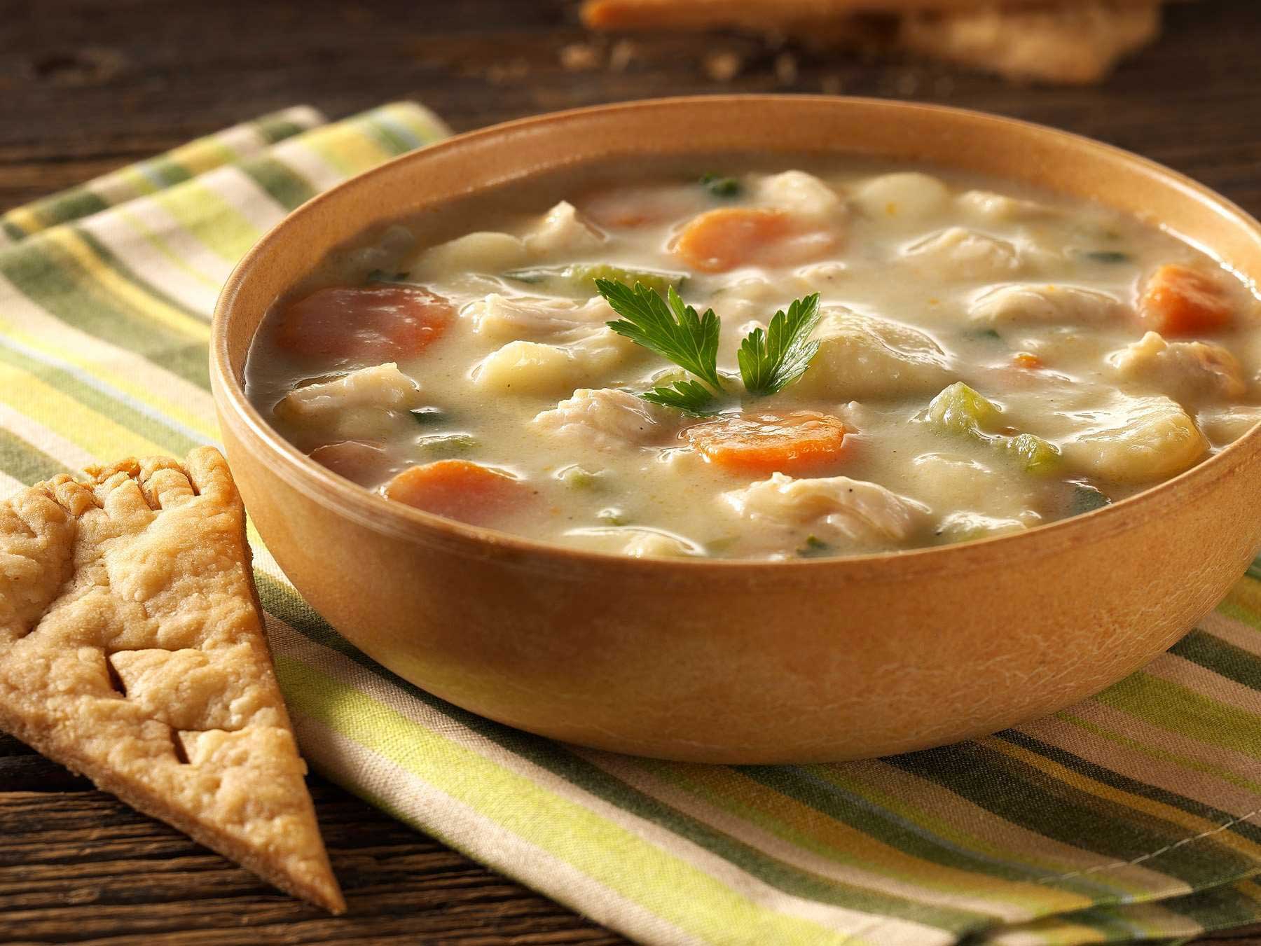 Kettle Cuisine Chicken And Dumpling Soup, 4 Pound -- 4 Per Case