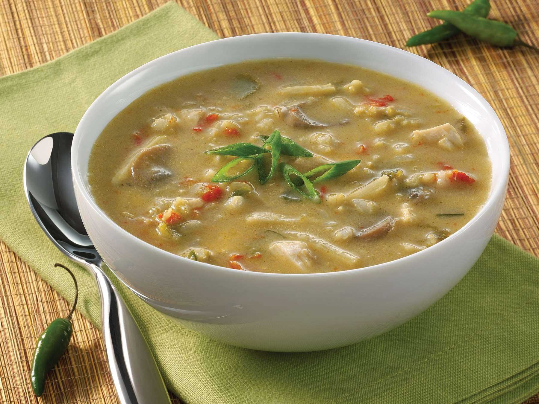 Kettle Cuisine Coconut Curry Chicken Soup, 4 Pound -- 4 Per Case