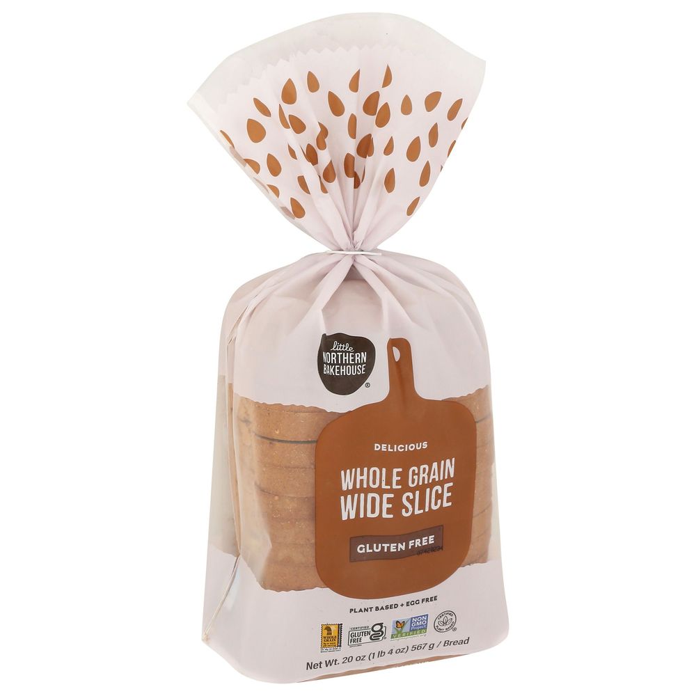 Little Northern Bakehouse Wide Sliced Whole Wheat Bread, 20 Ounce -- 8 Per Case