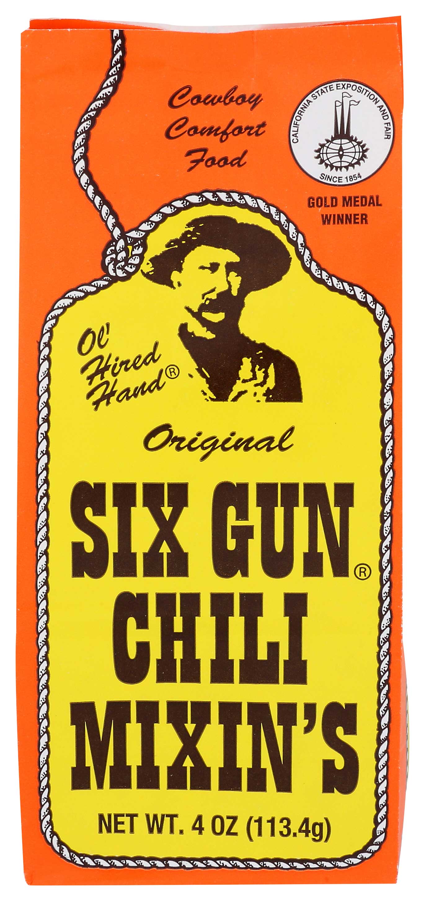 Six Gun Original Chili Mixins, 4 Ounce -- 12 Per Case