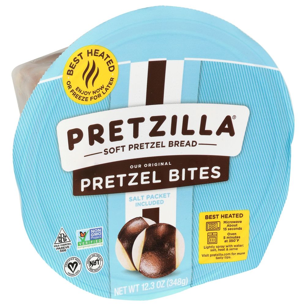 Pretzilla Soft Pretzel Bites, 12.3 Ounce -- 8 Per Case