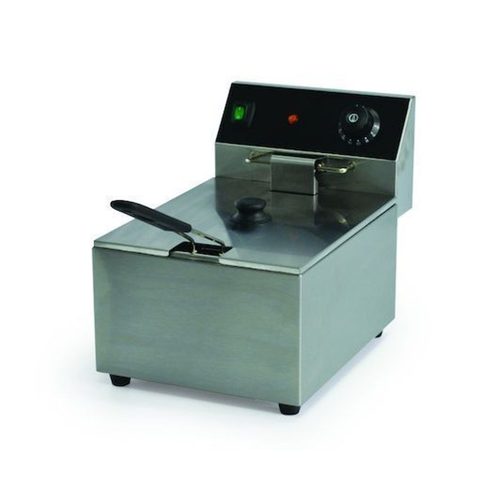 Global Solutions Countertop Fryer, 10 Pound Capacity