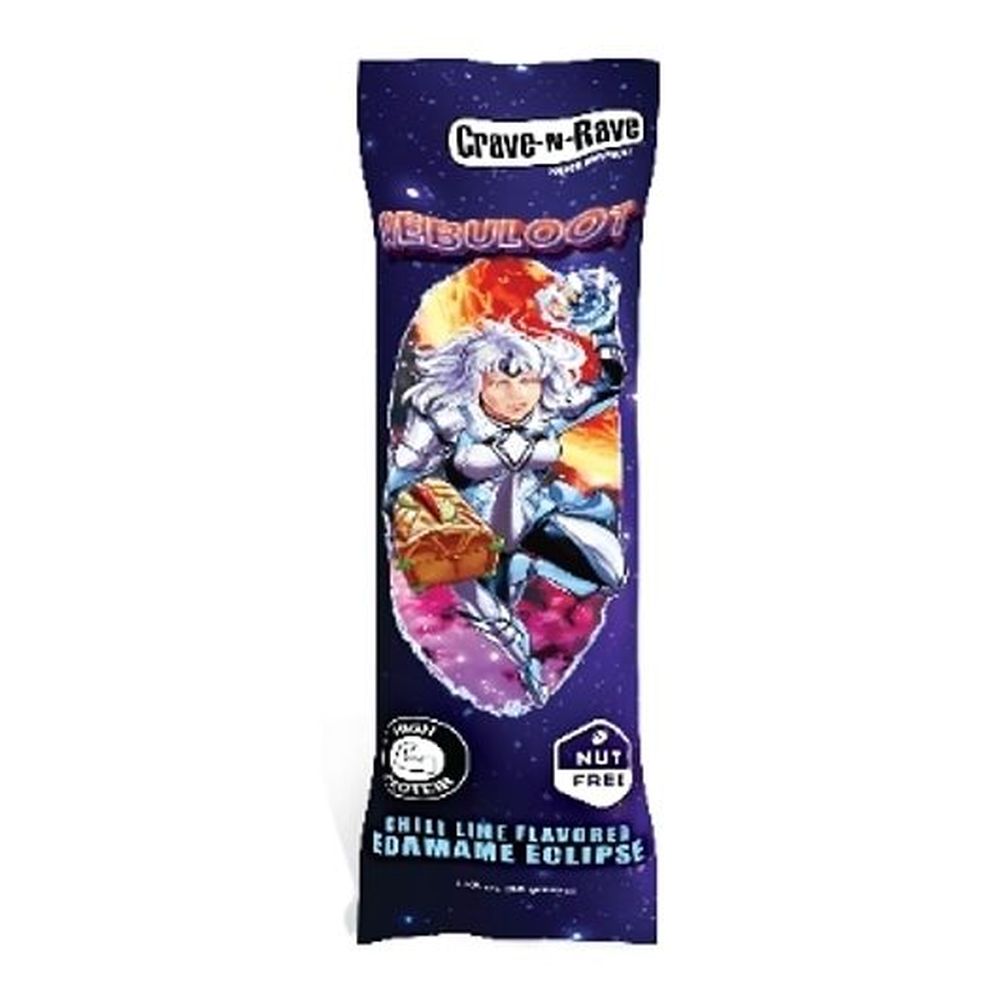 Crave-n-rave Chili Lime Edamame Eclipse, 35 Gram -- 300 Per Case