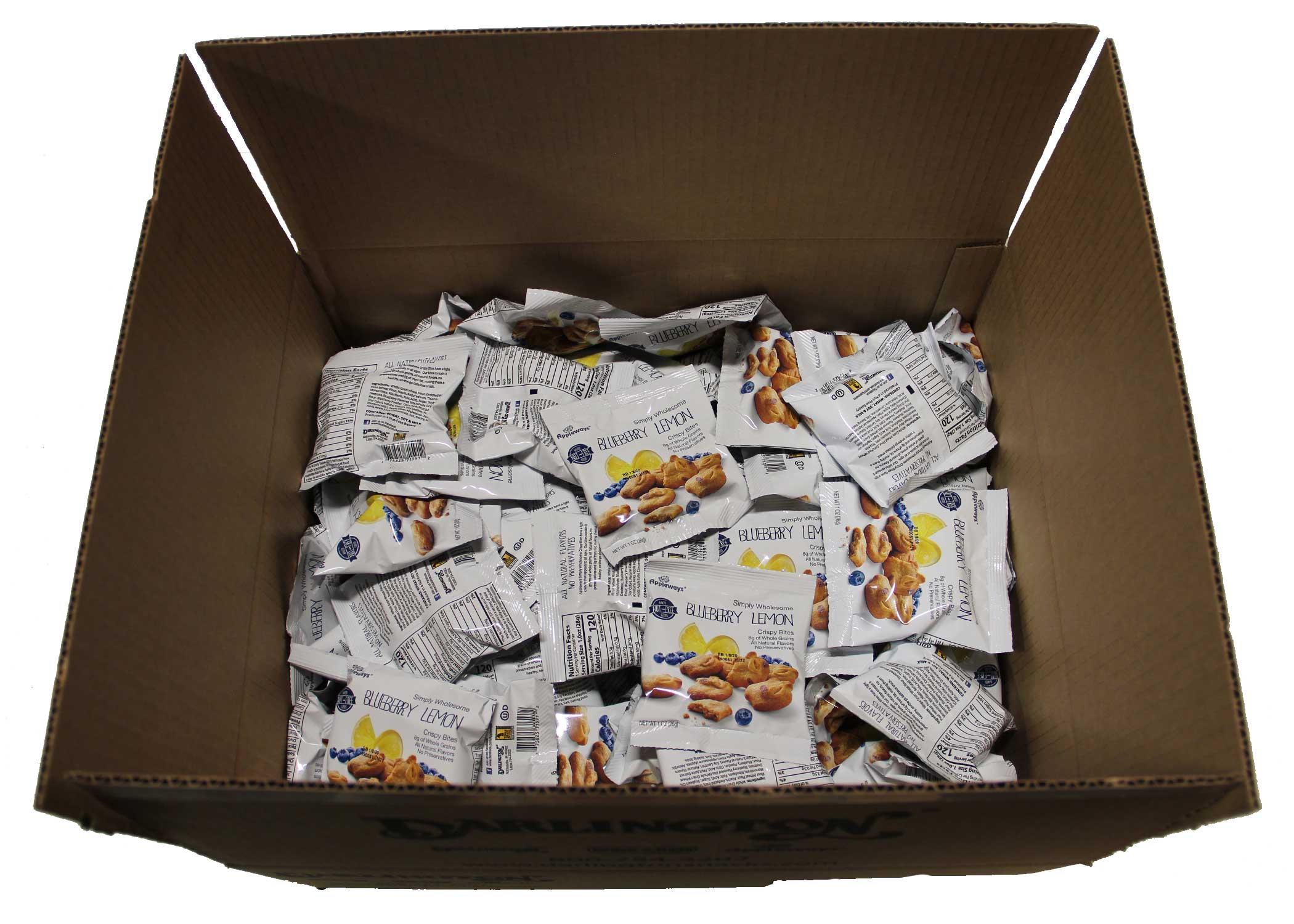 Appleways Blueberry Lemon Crispy Bites Case FoodServiceDirect