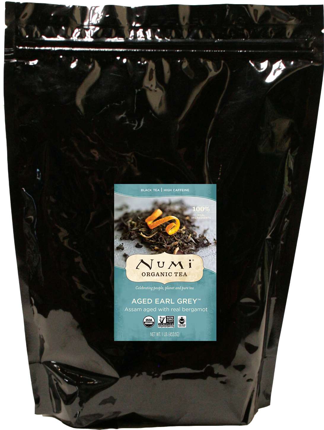Numi Organic Aged Earl Grey Loose Tea, 1 Pound -- 6 Per Case