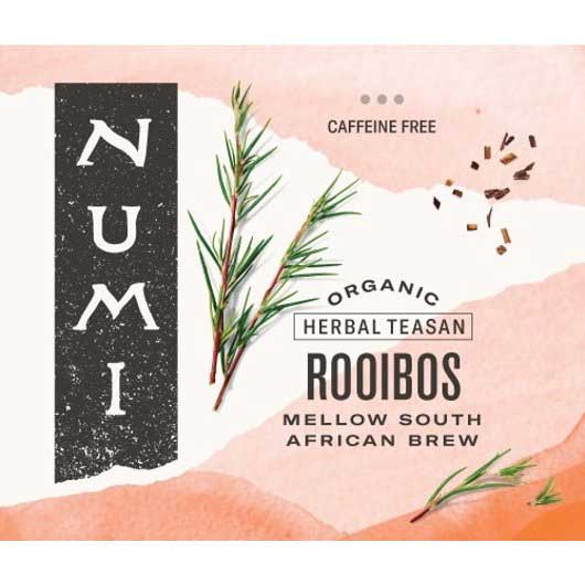 Numi Organic Rooibos Herbal Tea -- 100 per case.