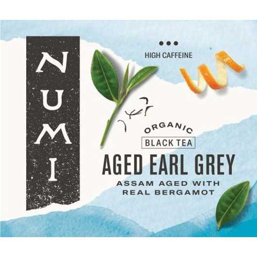 Numi Organic Aged Earl Grey Black Tea, 0.73 Pound