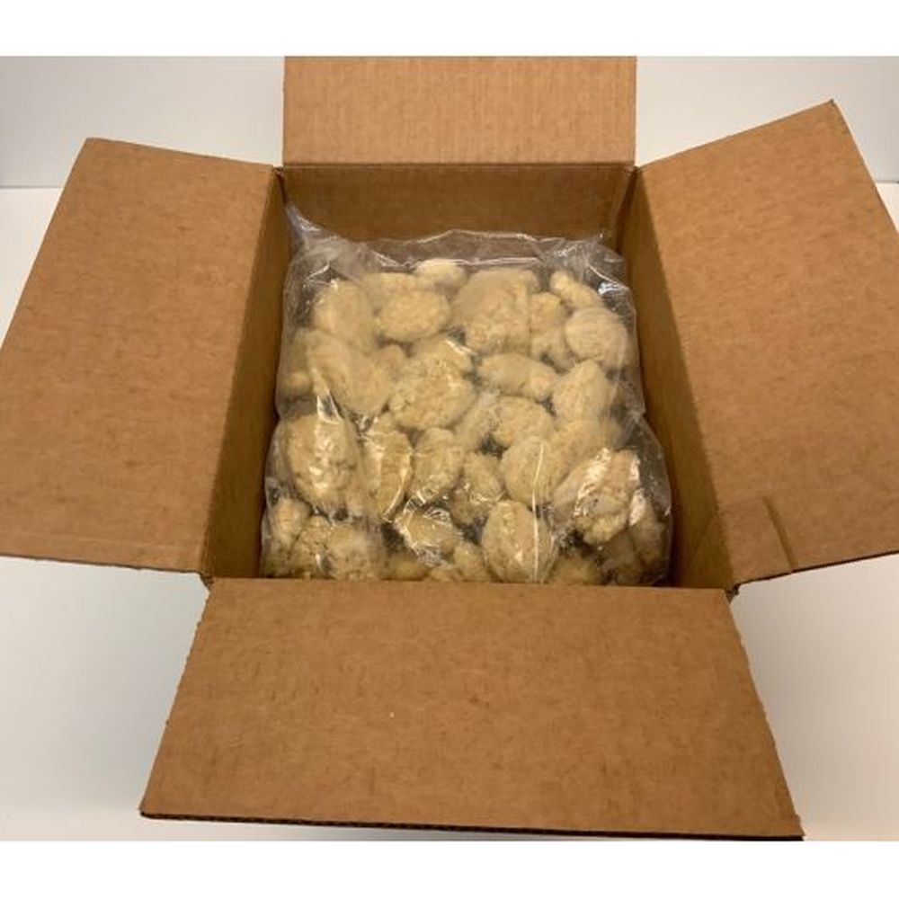 Broaster Foods Ready To Cook Marinated Breaded Jumbo Popcorn Chicken, 210 Count -- 2 Per Case