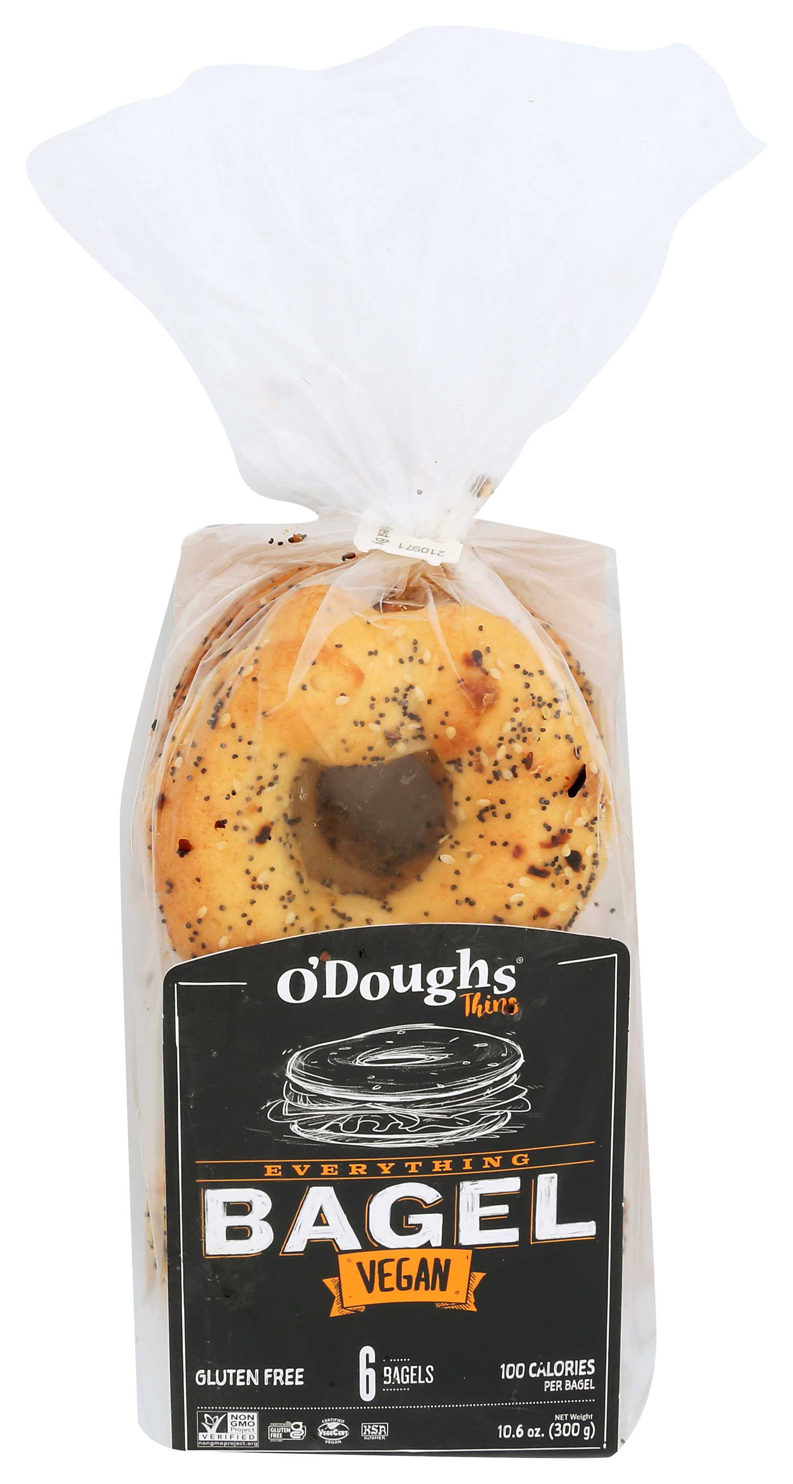 Just Bagels Asiago Cheese Everything Bagel Case
