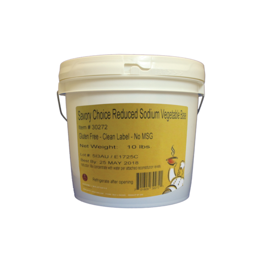 Savory Choice Vegetable Broth, 10 Pound