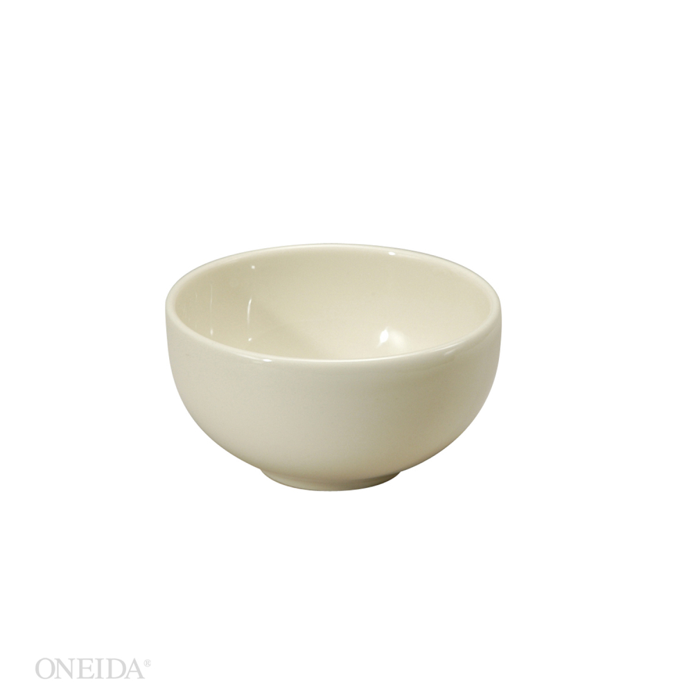 Oneida 8 Ounce Classic Shape Victorian Bouillon Dish 4.06 Inch, Classic Undecorated Pattern -- 36 Per Case
