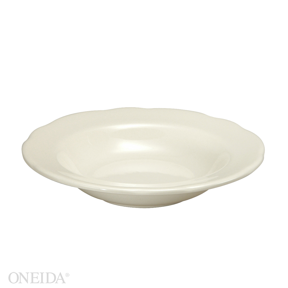Oneida Manhattan Black/buffalo Collection Soups Rim Deep Caprice (18 1/2 Oz.) Dia. (in.) =9 1/8in Pack -- 24 Per Case