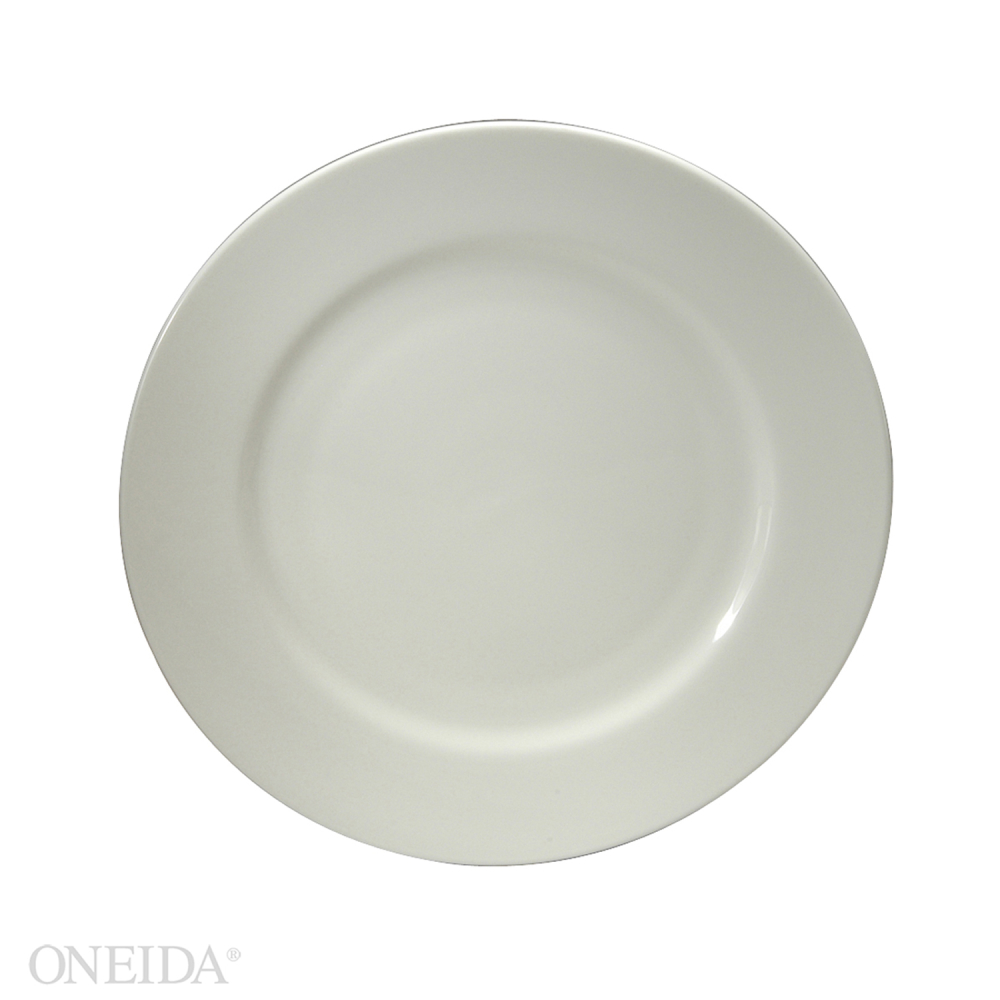 Oneida Collection Gemini Undecorated Plate, 10.25 Inch -- 12 Per Case