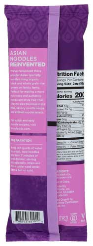 Lotus Foods Organic Forbidden Pad Thai Rice Noodles, 8 Ounce -- 8 per case
