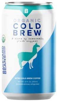 Backyard Beans Organic Nitro Cold Brew Coffee, 12 Fluid Ounce -- 12 per case