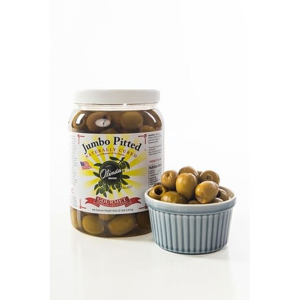 Olinda Pitted Queen Olives, 0.5 Gallon -- 4 Per Case